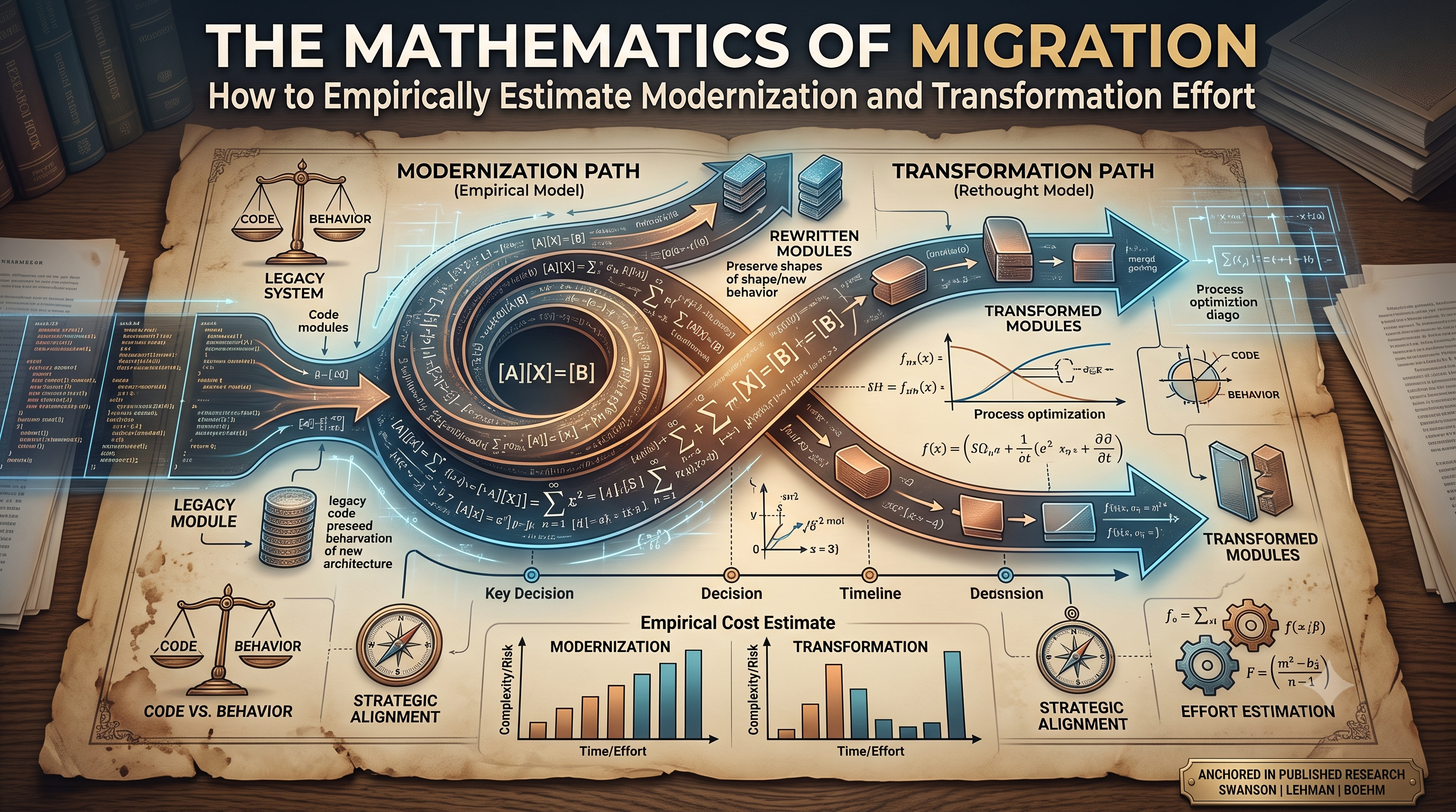 The Mathematics of Migration - How to Empirically Estimate Modernization and Transformation Effort